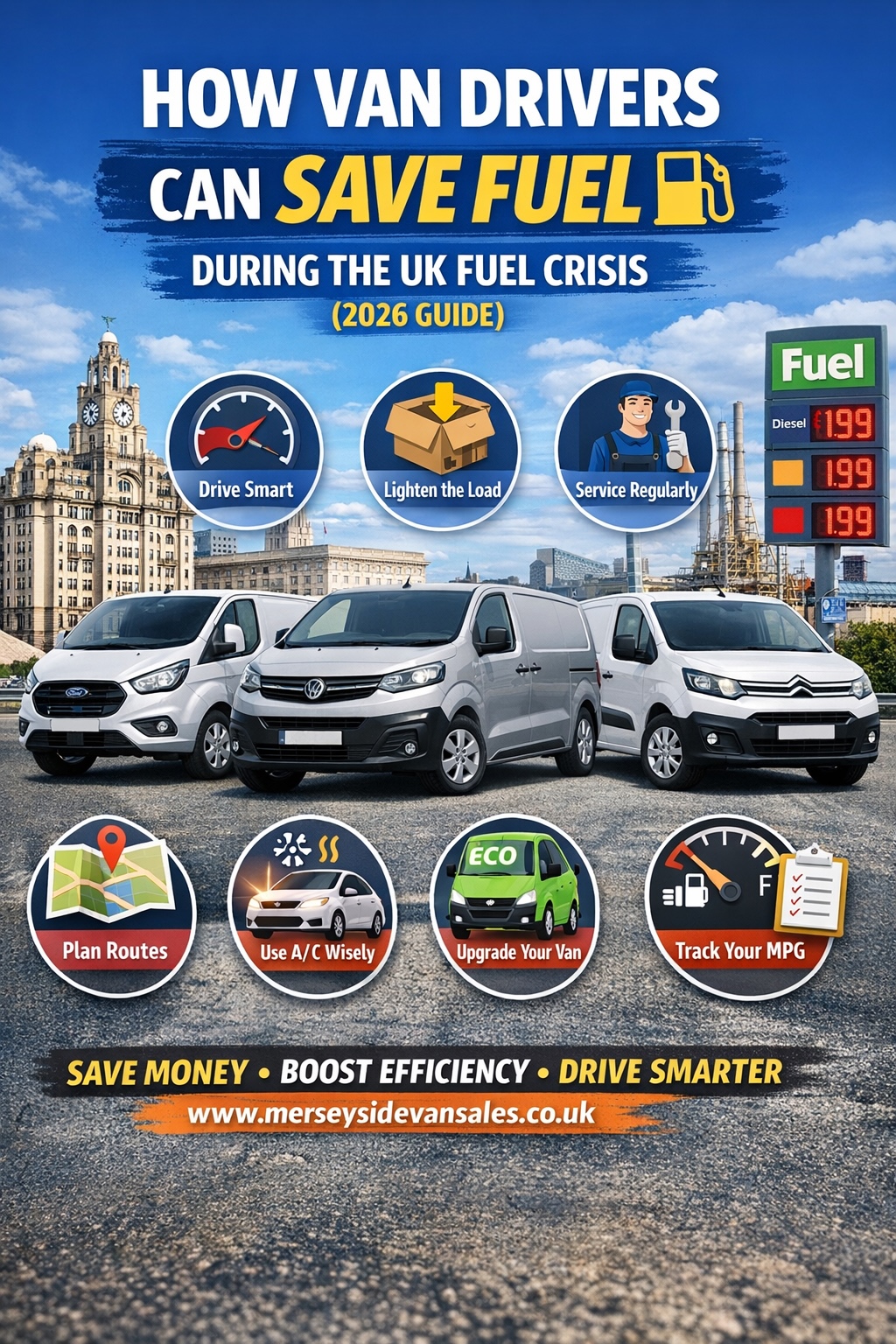 How Van Drivers Can Save Fuel During the UK Fuel Crisis (2026 Guide)