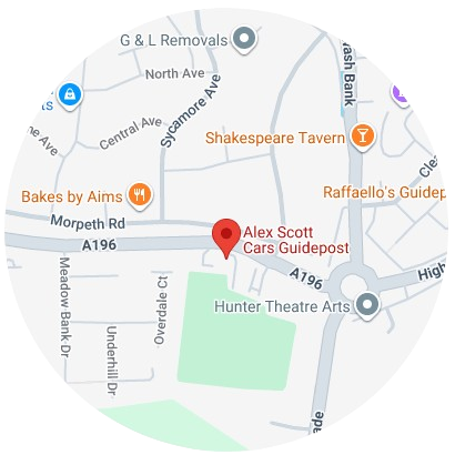 Guidepost Map - Alex Scott Cars Guidepost Limited