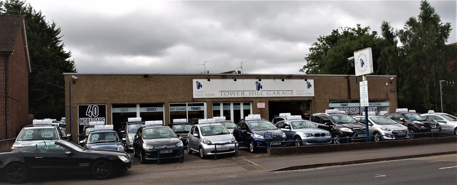 Tower Hill Exterior - Tower Hill Garage