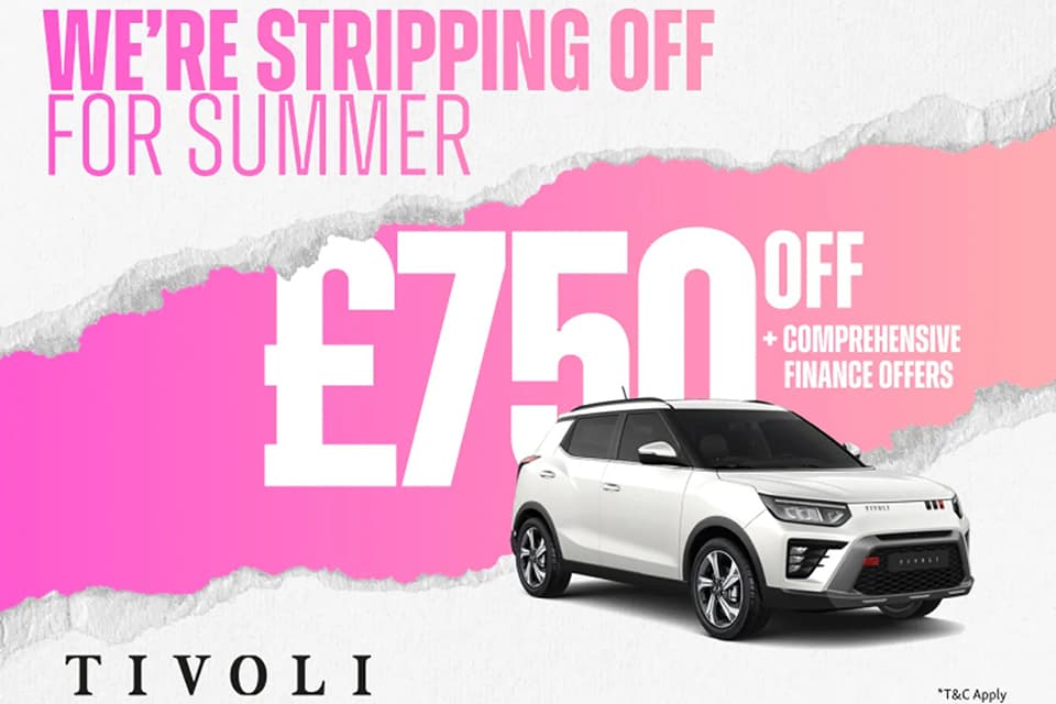 £750 off the Tivoli Until 30th September 2025