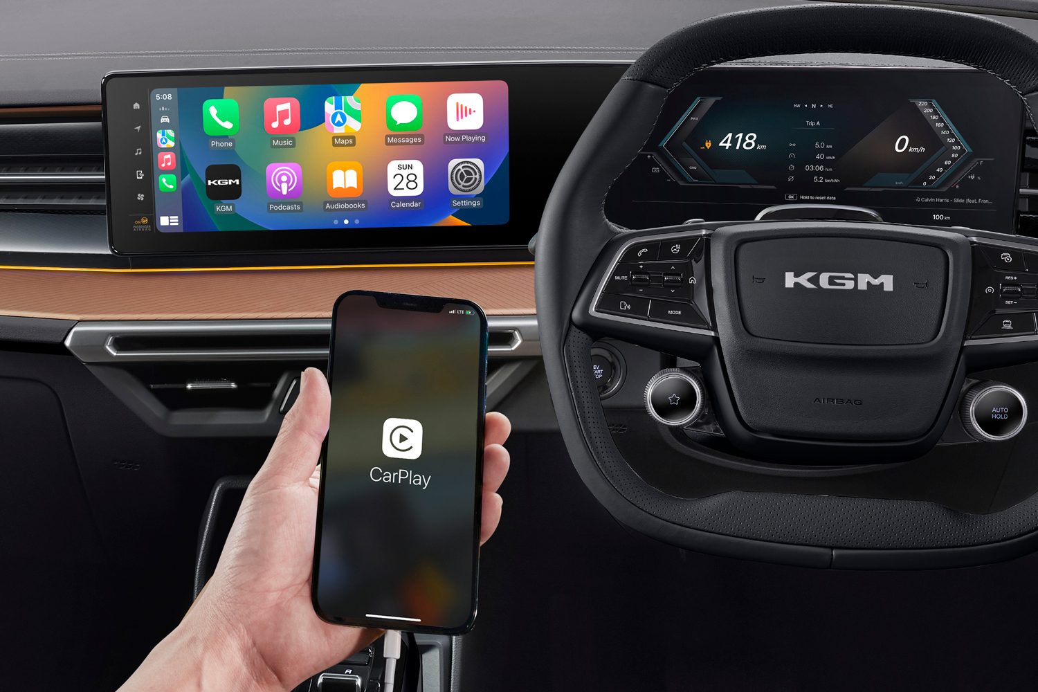 Kgm Musso Ev Technology Carplay - Lamb and Gardiner Ltd