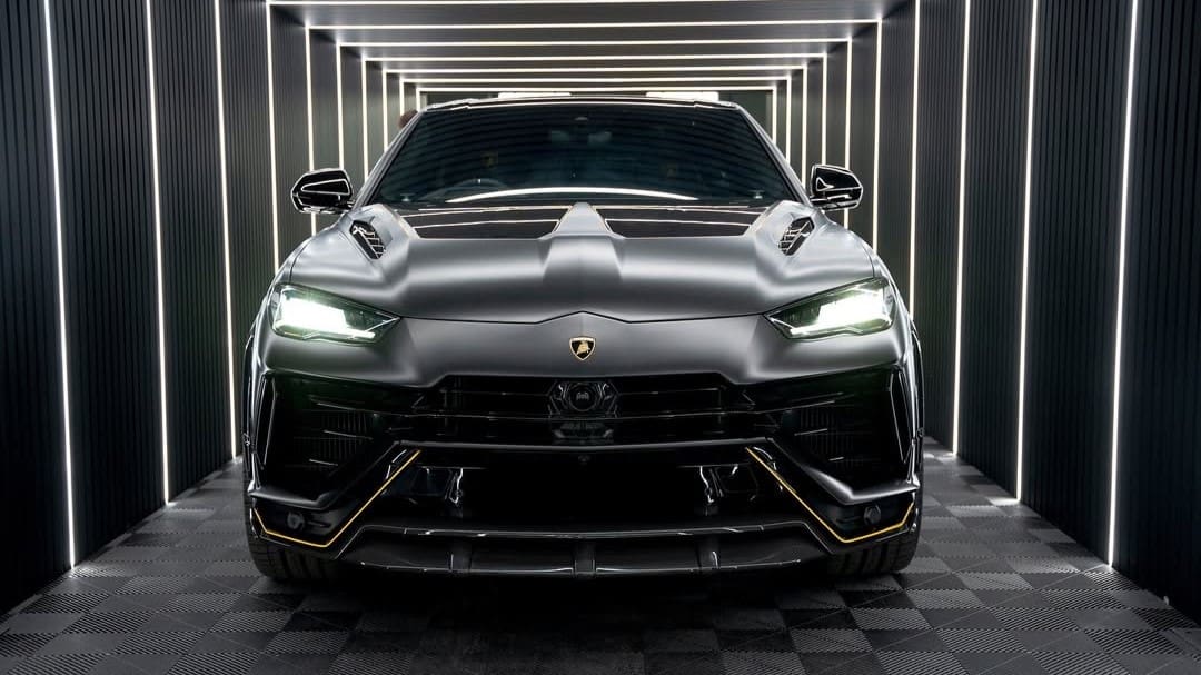 Satin Black Car Wrap Design  - Premier Sports Solutions