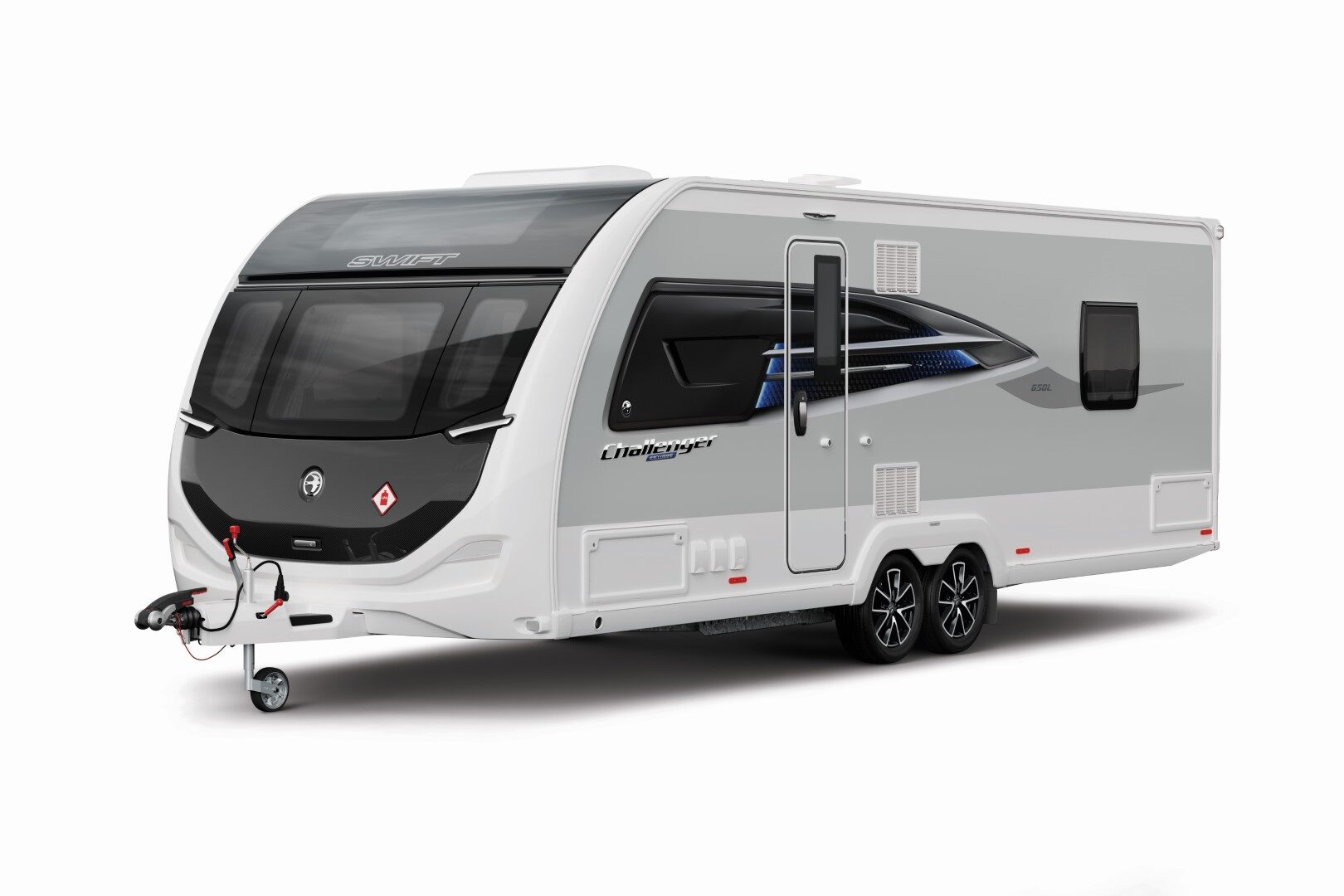 Top Caravans For Families Body Img Swift Challenger Grande 670 Exclusive - Tamar Caravans & Motorhomes