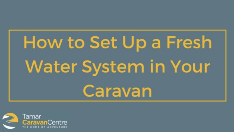 Setting Up a Fresh Water System in Your Caravan