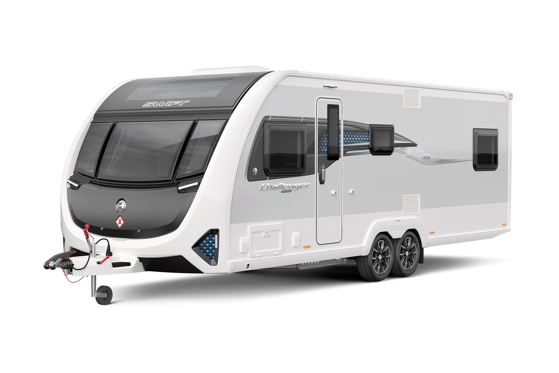 Swift Challenger Grande (4 to 6 berth) luxury 8ft wide touring caravan is perfect for families