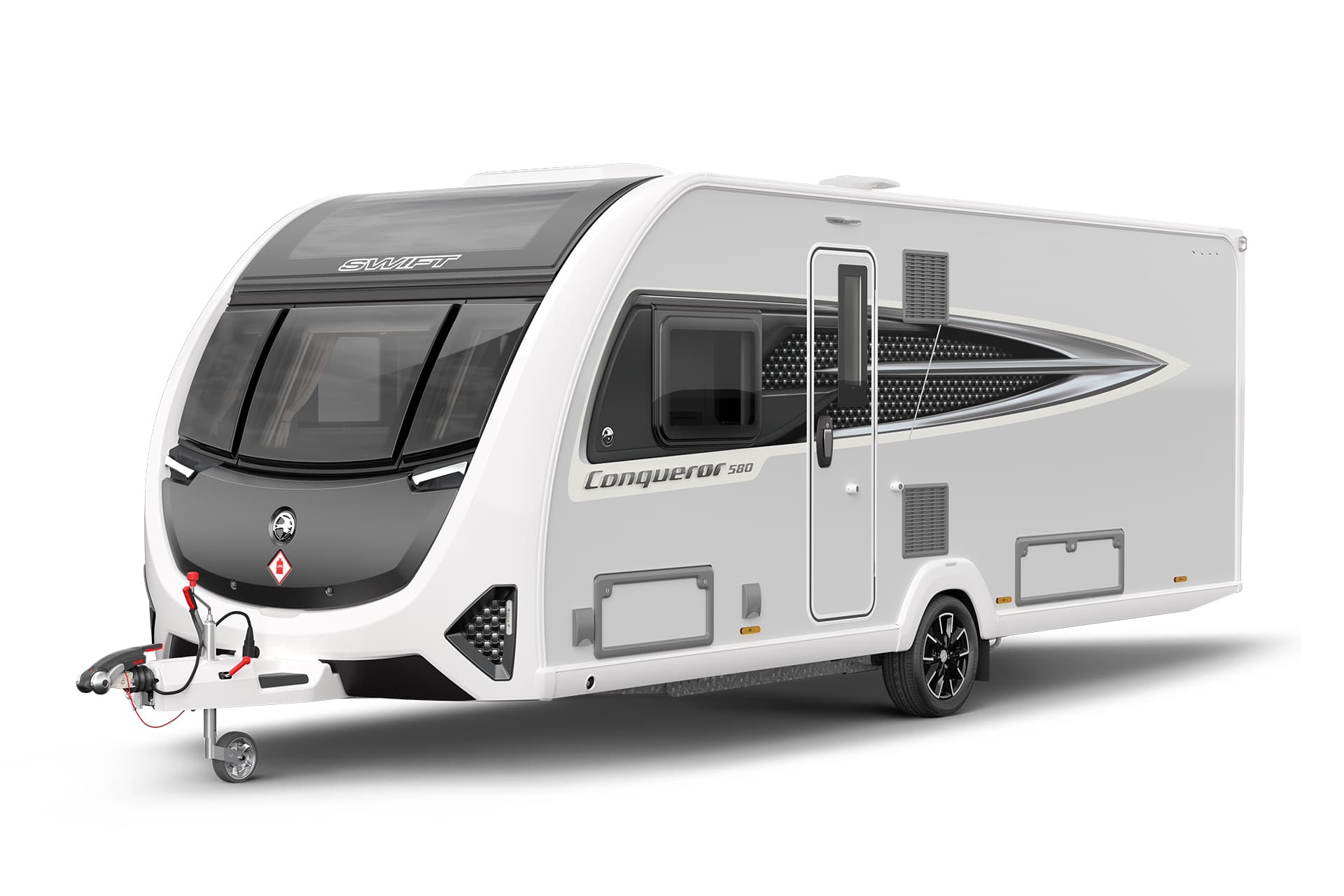 All-new Swift Conqueror touring caravan (2 to 4 berth)