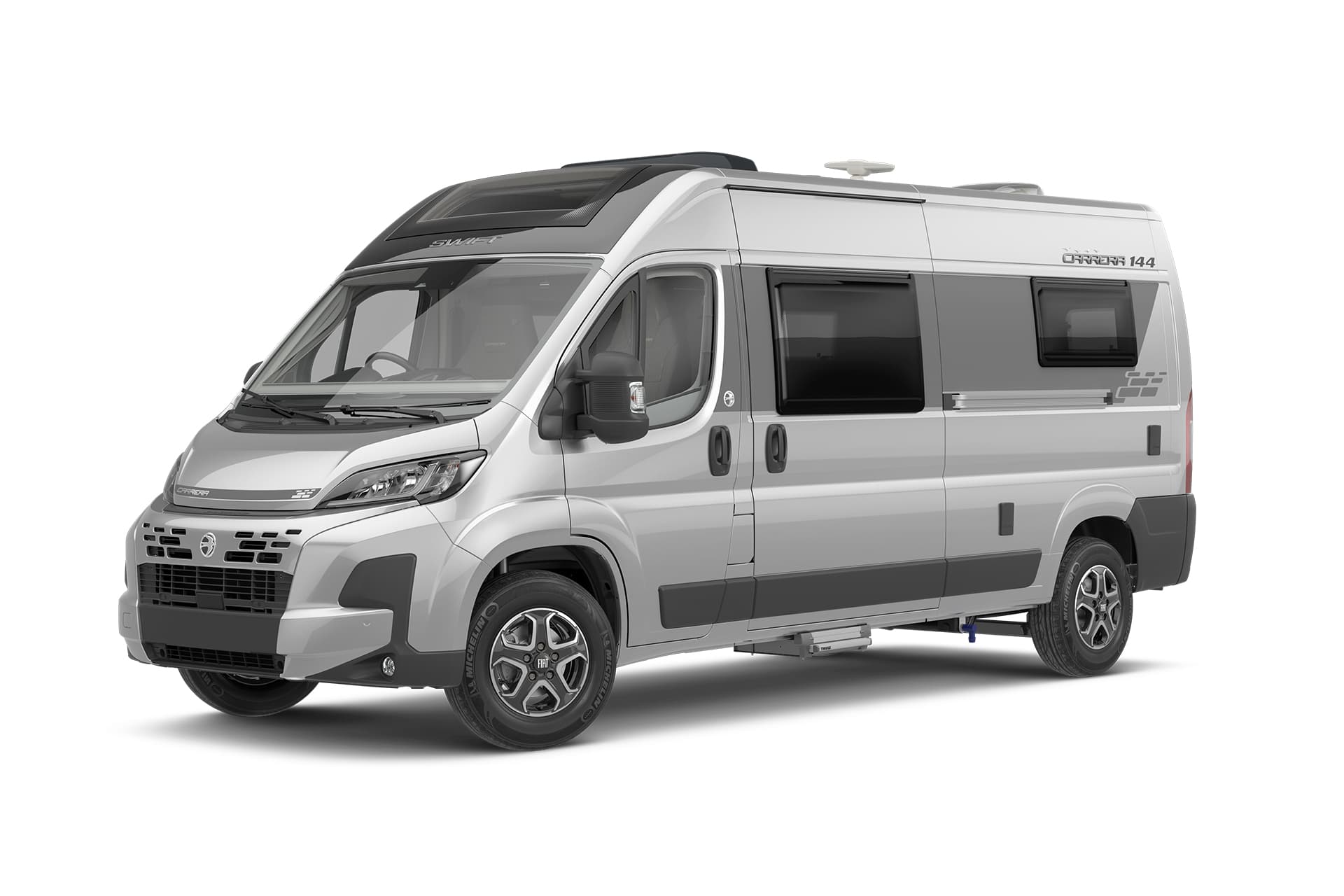 Award-winning Swift Carrera (2 to 4 berth) panel van