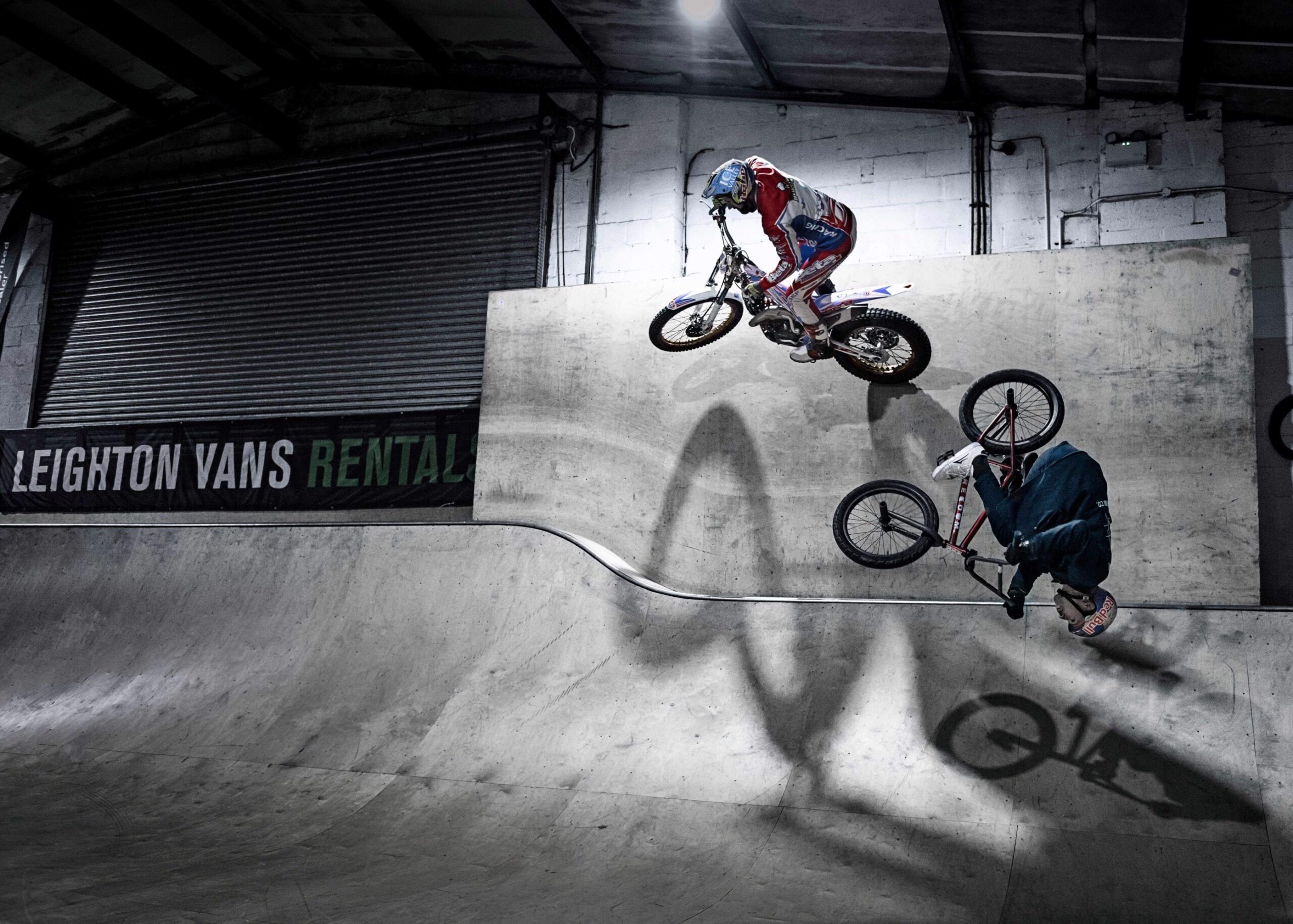 We welcome James Dabill as an LV Ambassador with a Game of Bike against Kriss Kyle