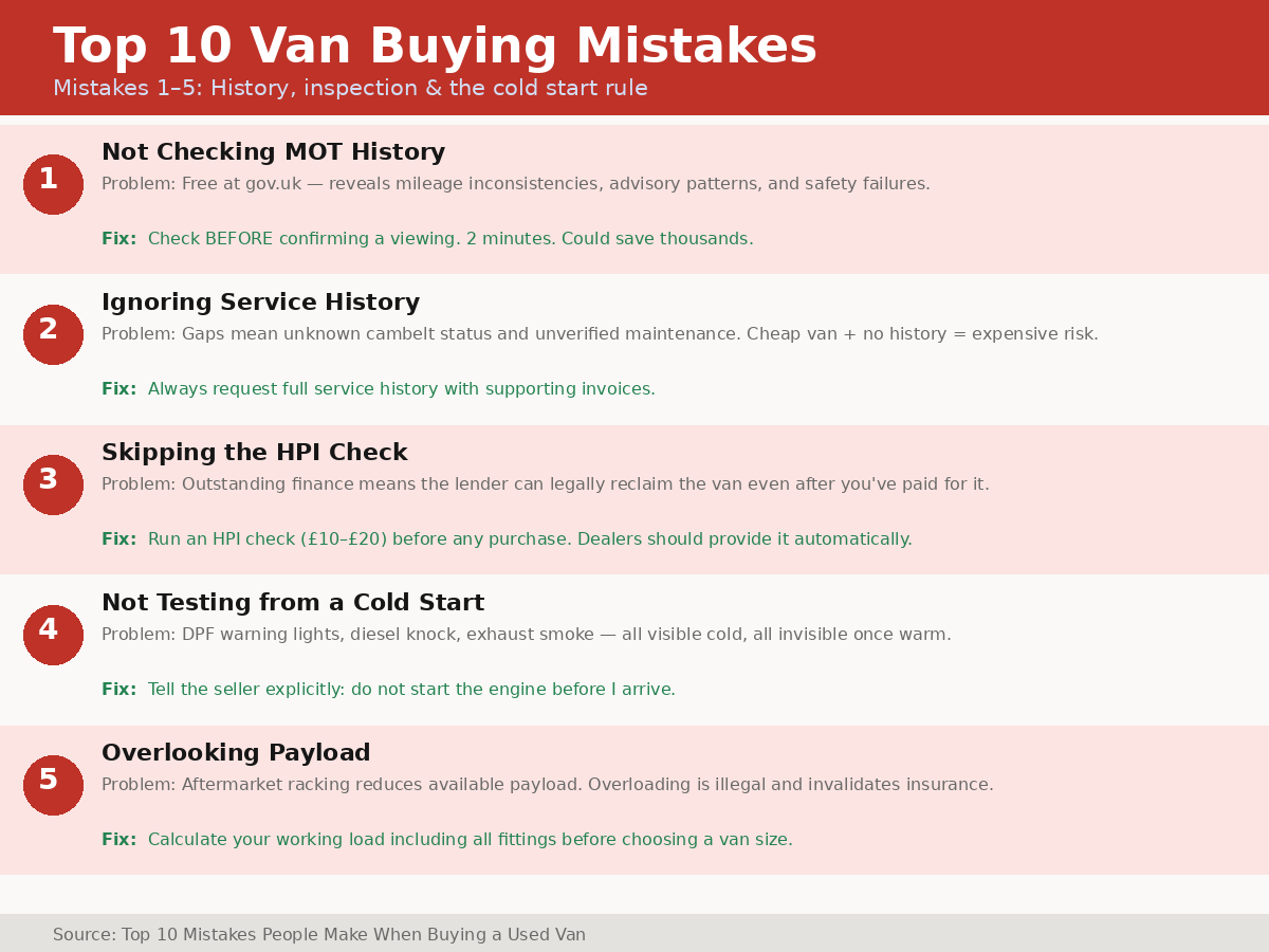 Doc10 A Mistakes 1 To 5 - Exeter Diesels