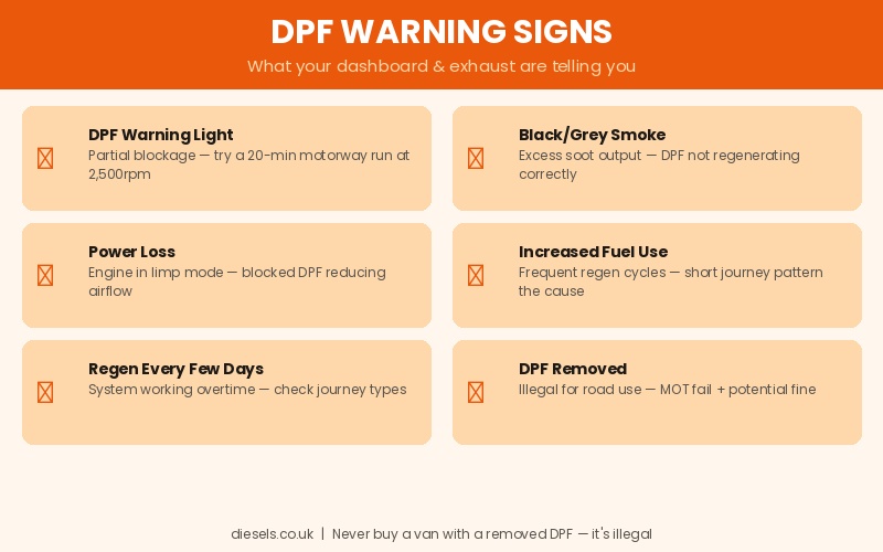 Dpf Warning Signs - Exeter Diesels