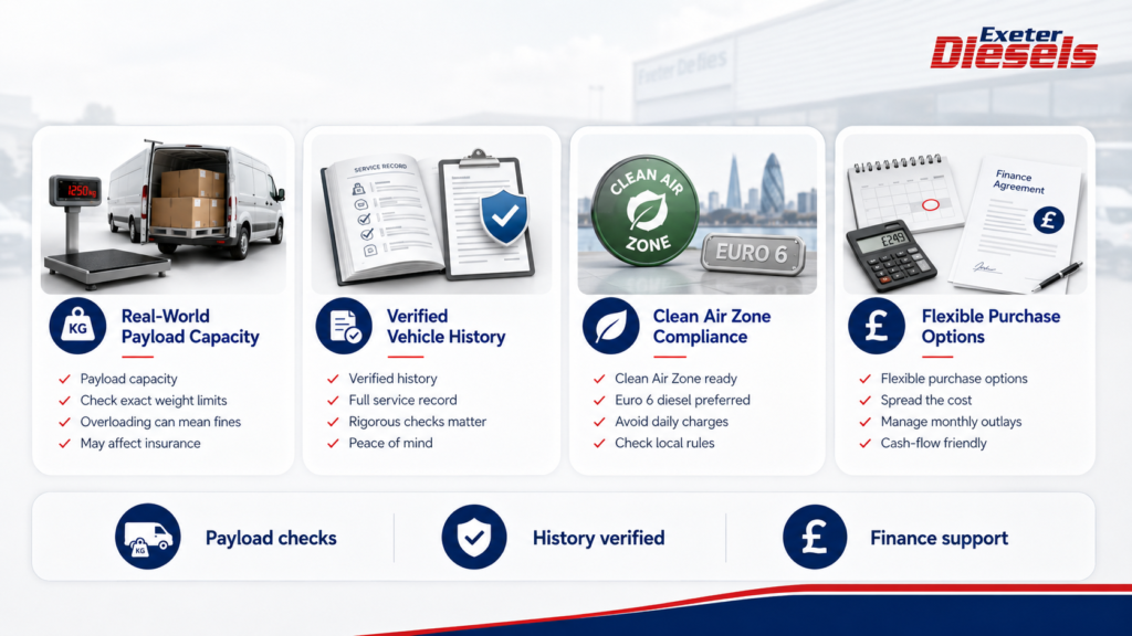 Key Factors To Consider When Buying A Panel Van - Exeter Diesels