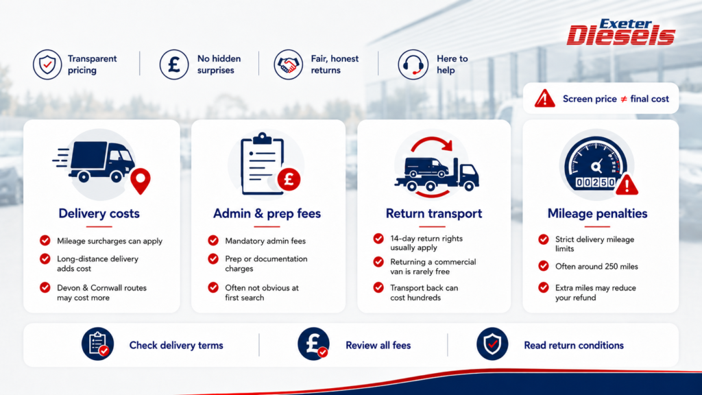 Used Vans In Exeter Vs Buying Online Nationally Info - Exeter Diesels