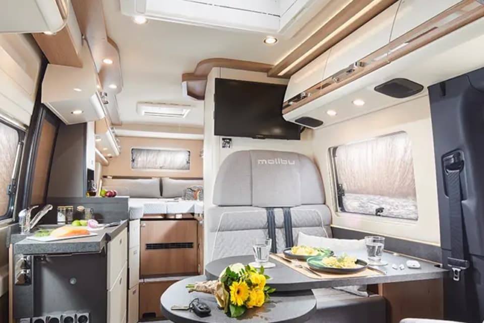 Genius Camper Van Interior Image (1) - River Motorhomes