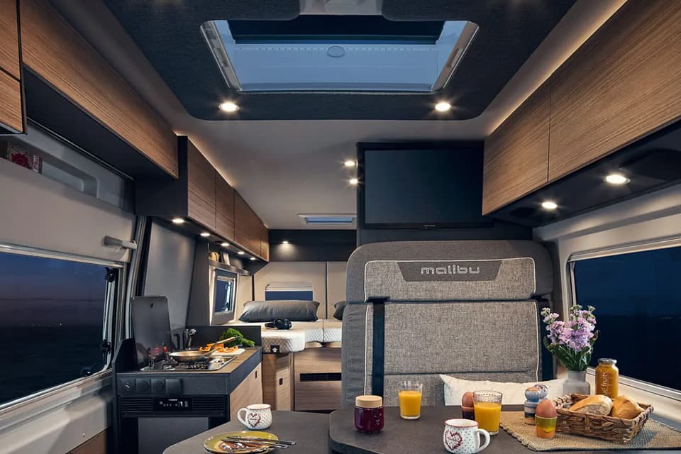 Relax Camper Van Interior Image (1) - River Motorhomes