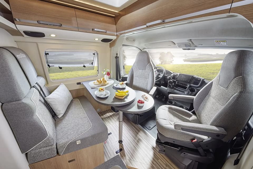 First Class Two Rooms Interior Image (1) - River Motorhomes