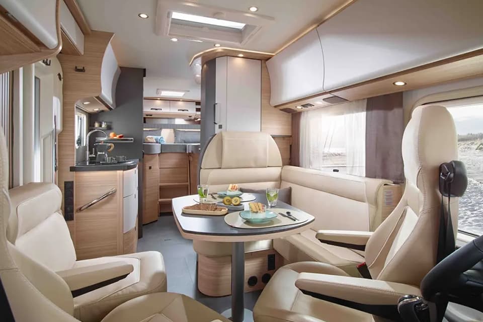 A Class Interior Image (1) - River Motorhomes