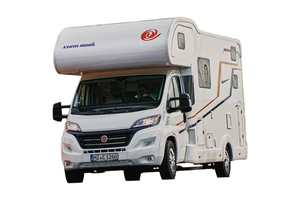 Eura Mobil Alcove Activa One Exterior Image (1) - River Motorhomes