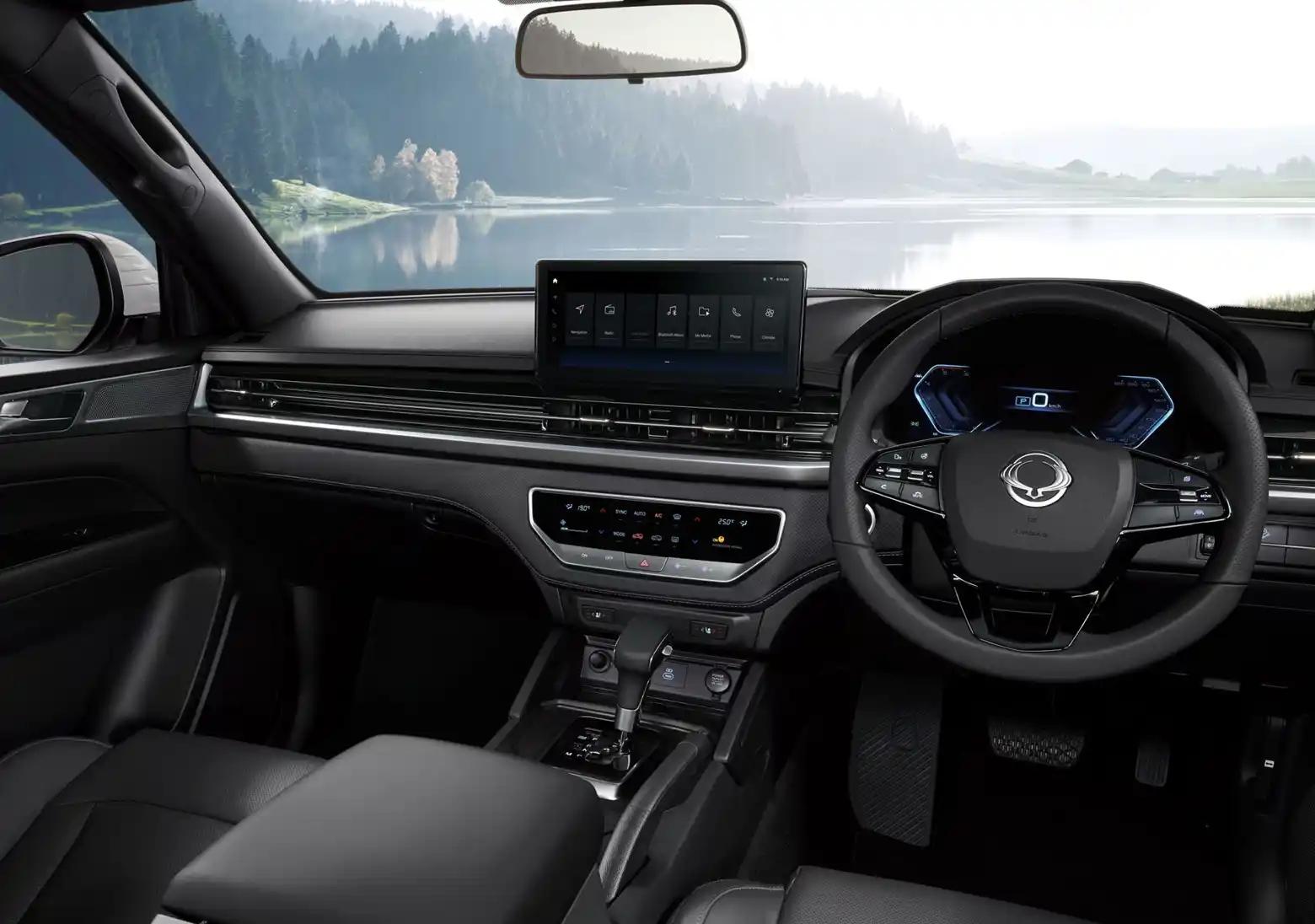 Kgm Fleet Musso Interior1 - Hereford Motor Group