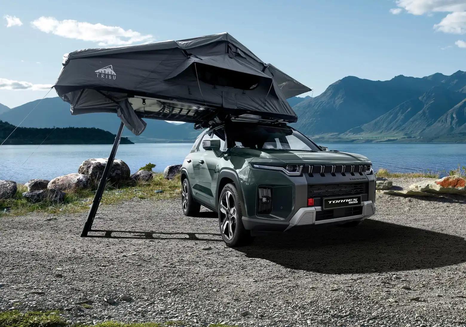 Kgm Torres Hybrid Versatility Roofbox - Station Garage Motor Group